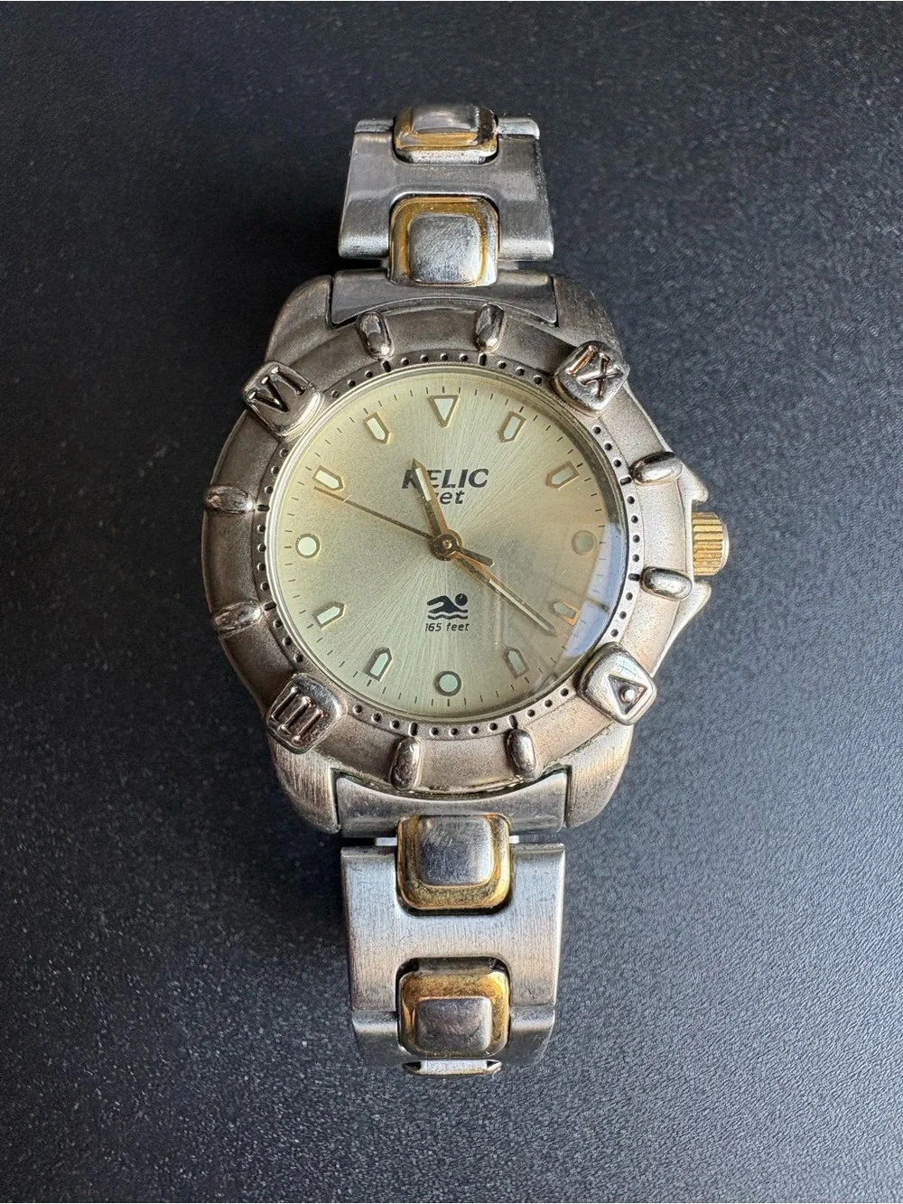 Relic Mens Two-Tone Stainless Steel‎ Water-Resistant Watch